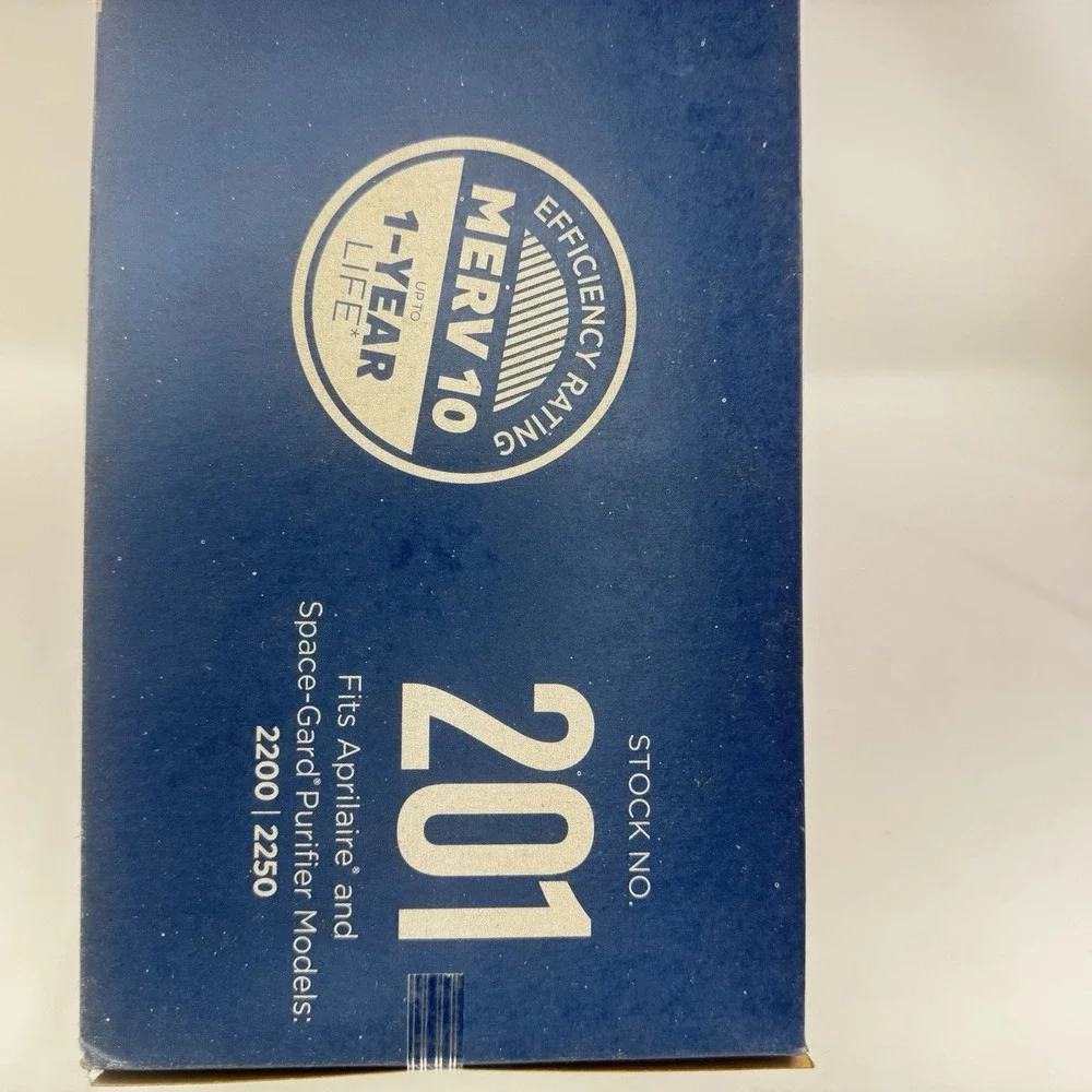 OEM Aprilaire 201 Filter for 2200 and 2250 Air Purifiers MERV 13, (Pack of 1)